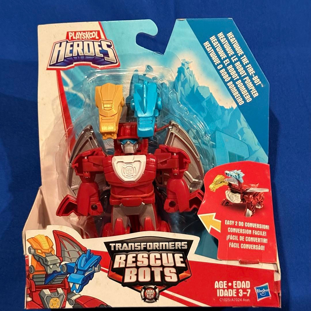 Heroes Transformers Rescue Bots Heatwave The Fire-Bot #T196