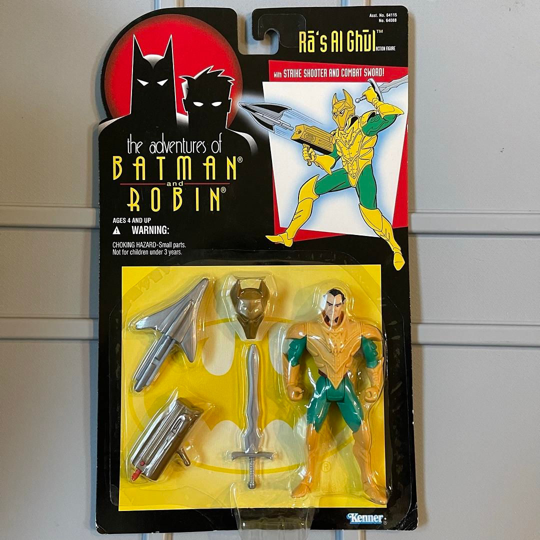 1995 Vintage THE ADVENTURES OF BATMAN & ROBIN RA'S AL GHUL #T89