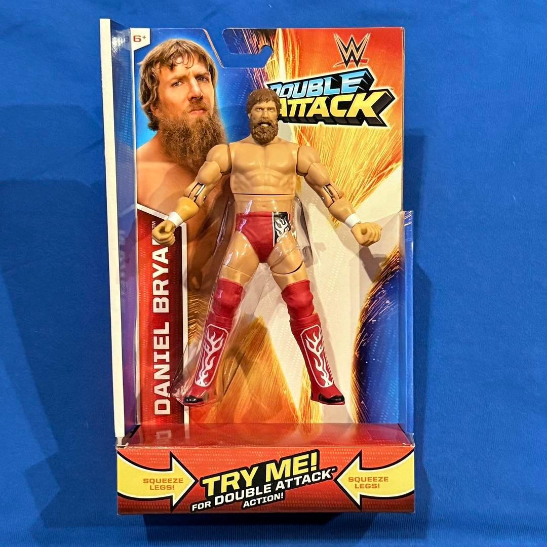 WWE Super Strikers Double Attack Daniel Bryan 2014 Mattel #W10