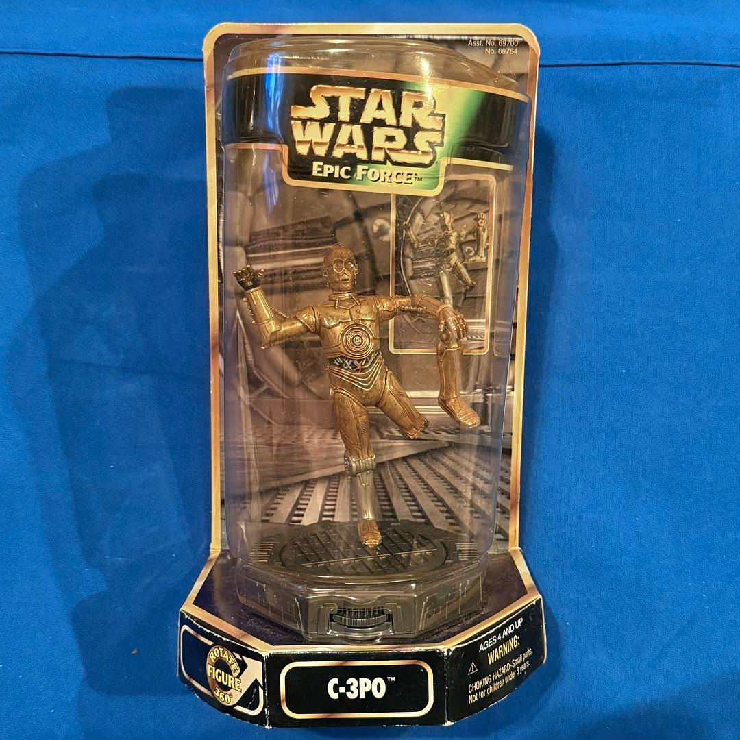 Star Wars Epic Force C-3PO 6" Figure Rotates 360 Degrees #T160