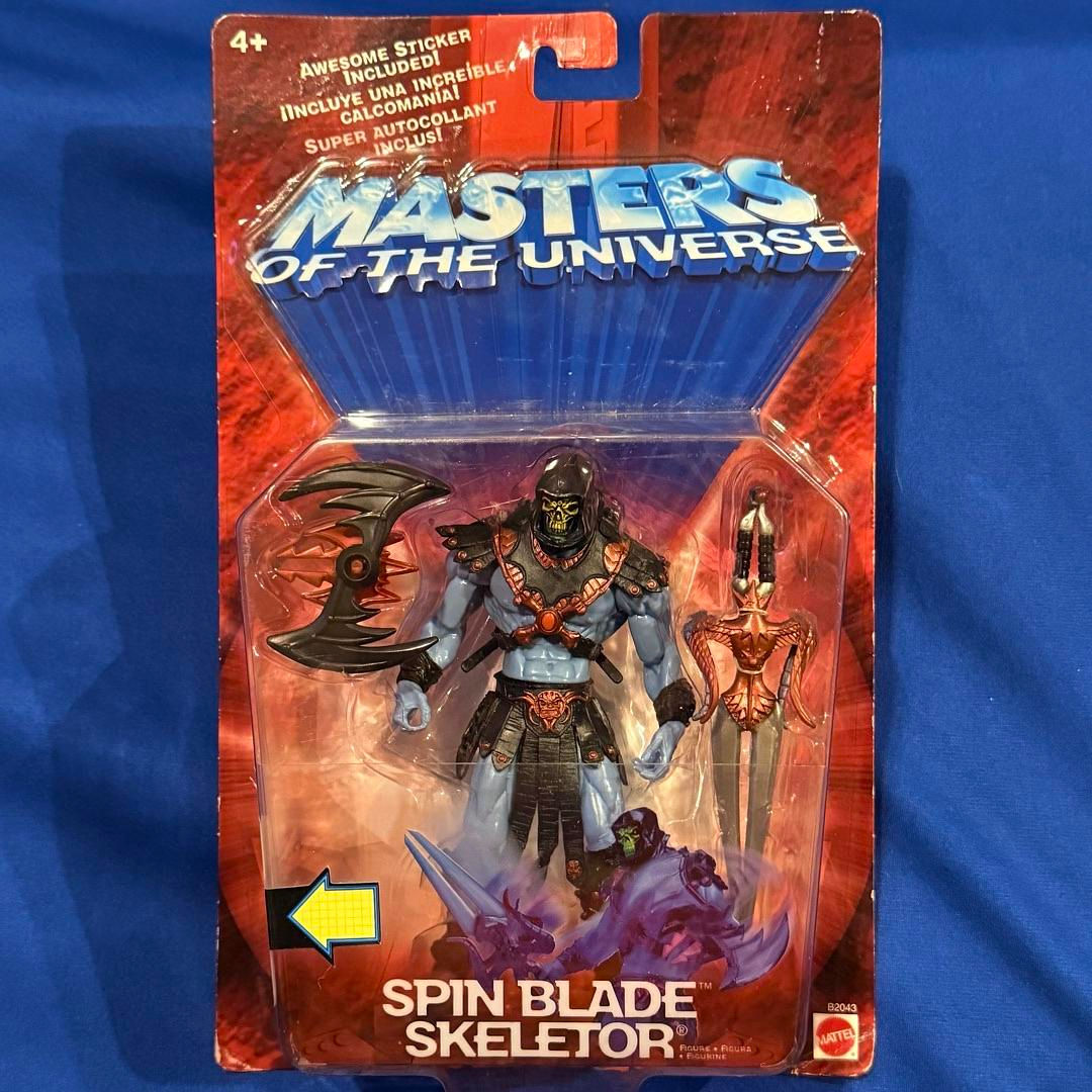 Masters of The Universe Evil Enemies: Spin Blade Skeletor #T182