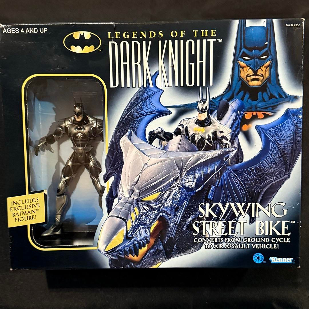 Batman Legends of the Dark Knight Skywing Street Bike Ex 1996 #T192
