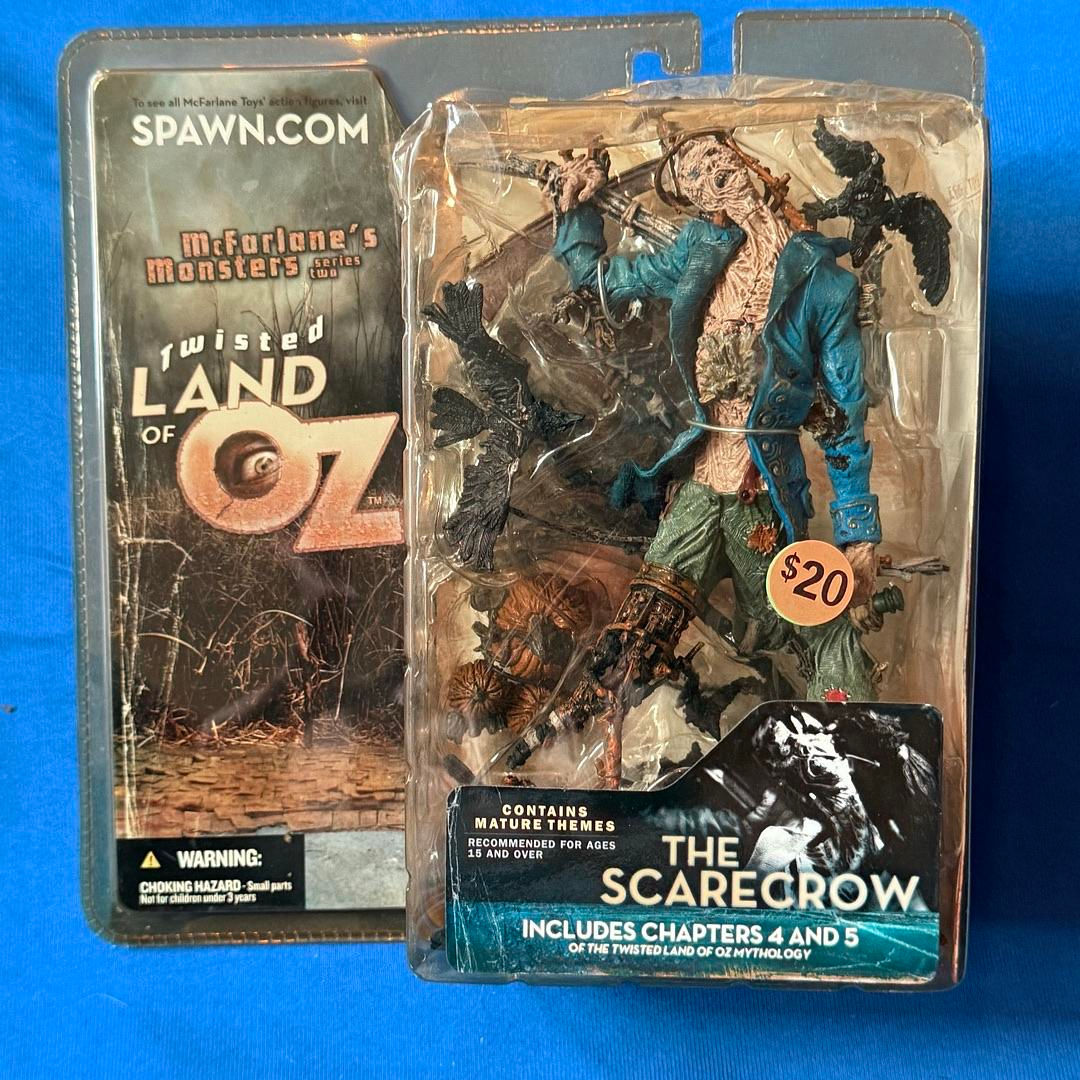 McFarlane Monsters Series 2 Twisted Land Of Oz SCARECROW 2003 #T251