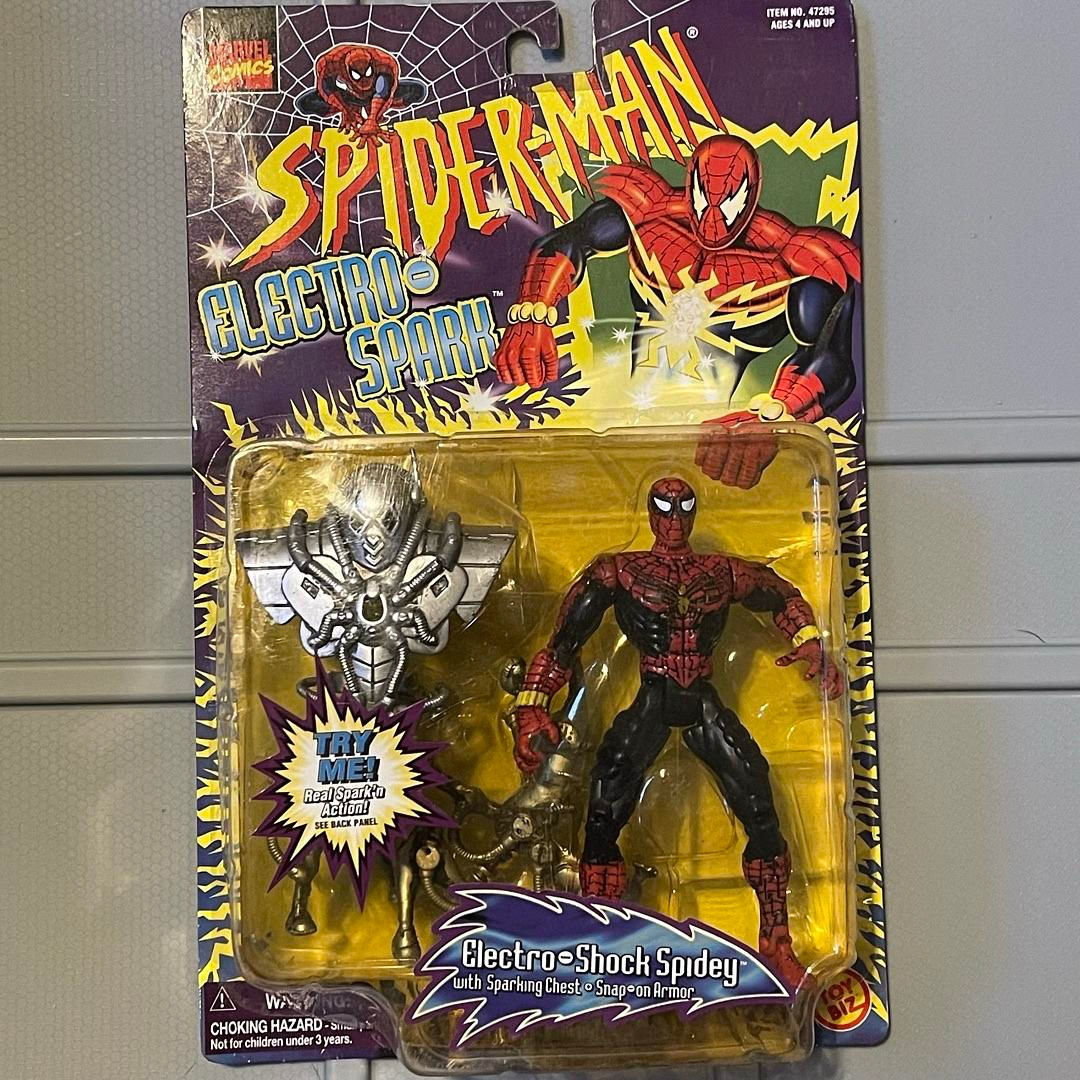1997 Marvel Spider-man Electro Spark Electro Shock #MA2
