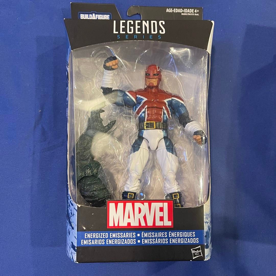 CAPTAIN BRITAIN Marvel Legends Abomination BAF Series 6" Figure 2016 #M8