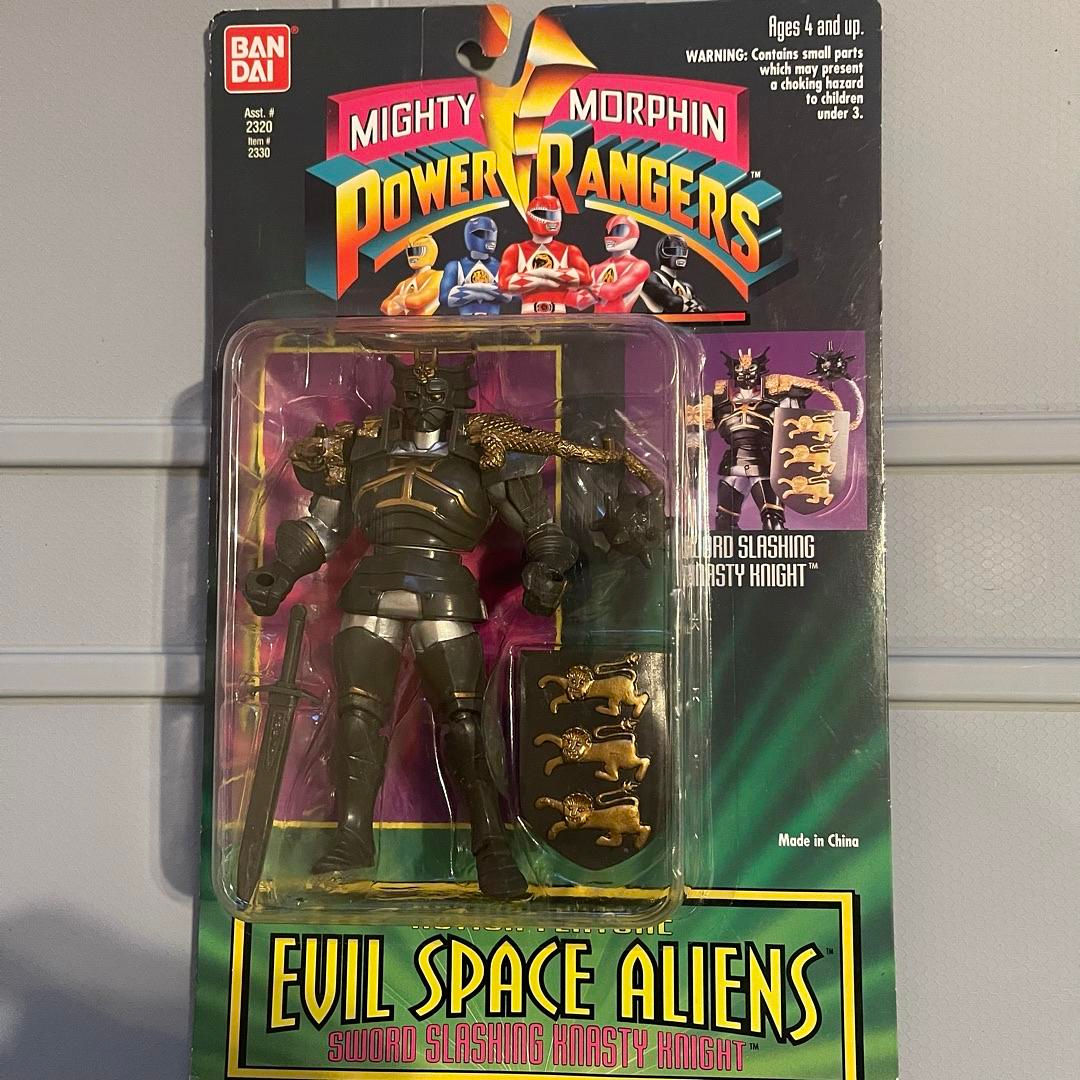 Power Rangers Evil Space Alien Sword Slashing Knasty Knight #N1