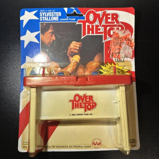 1986 Over The Top Arm Wrestling Table Accessory