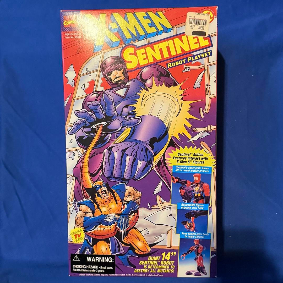 1994 X-men Classics 14" Sentinel Giant Robot Playset ToyBiz #T230