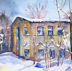 Алена Погосова Флигель Николо-Прозорово акварель 30 x 40.jpeg