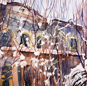 Алена Погосова Руины главного дома Николо-Прозорово акварель 30 x 40.jpeg