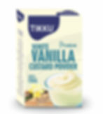 white vanilla custard powder