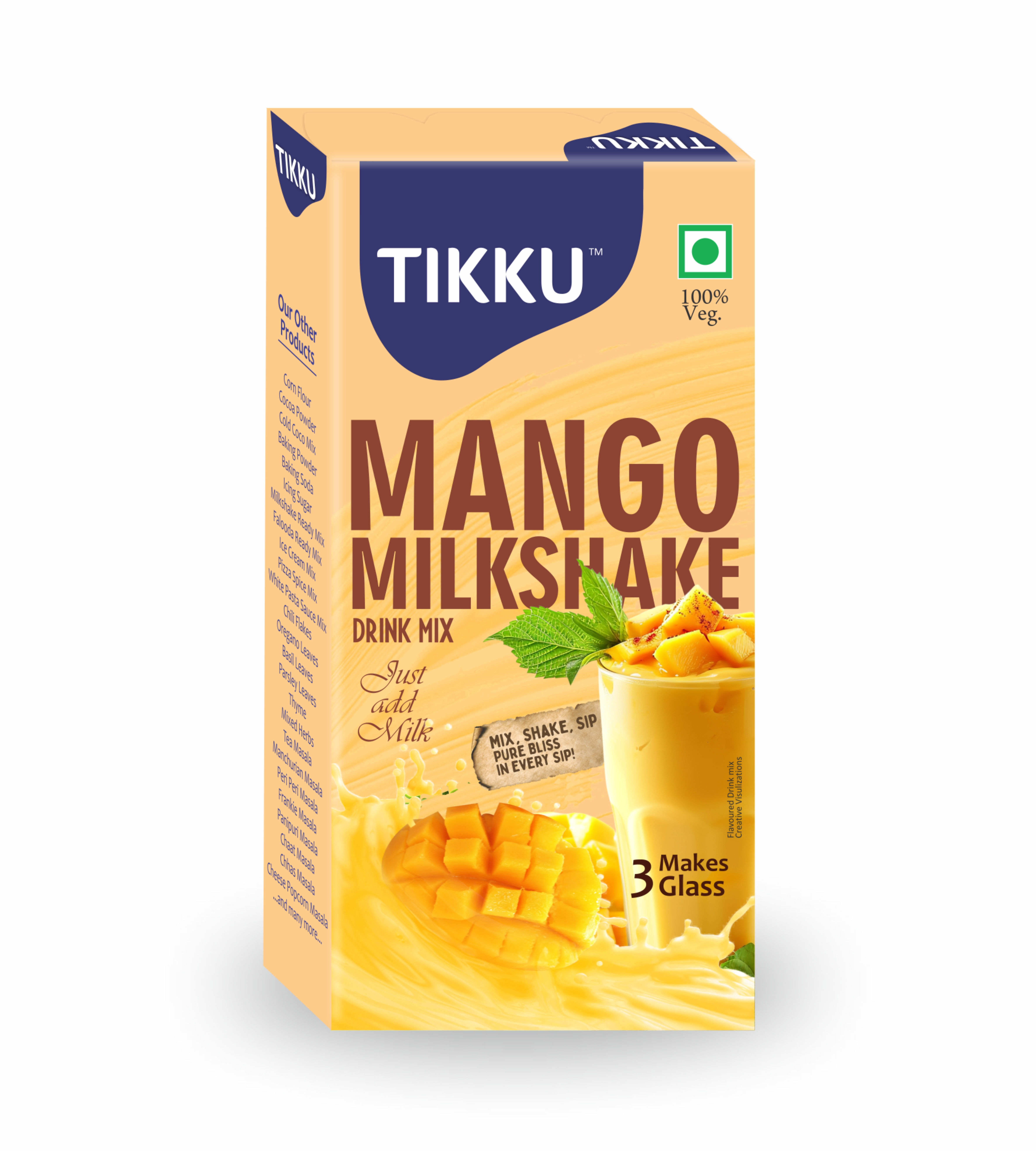tikku mango milkshake