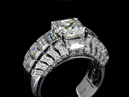 Lý do vì đâu nên chọn nhẫn nam kim cương moissanite