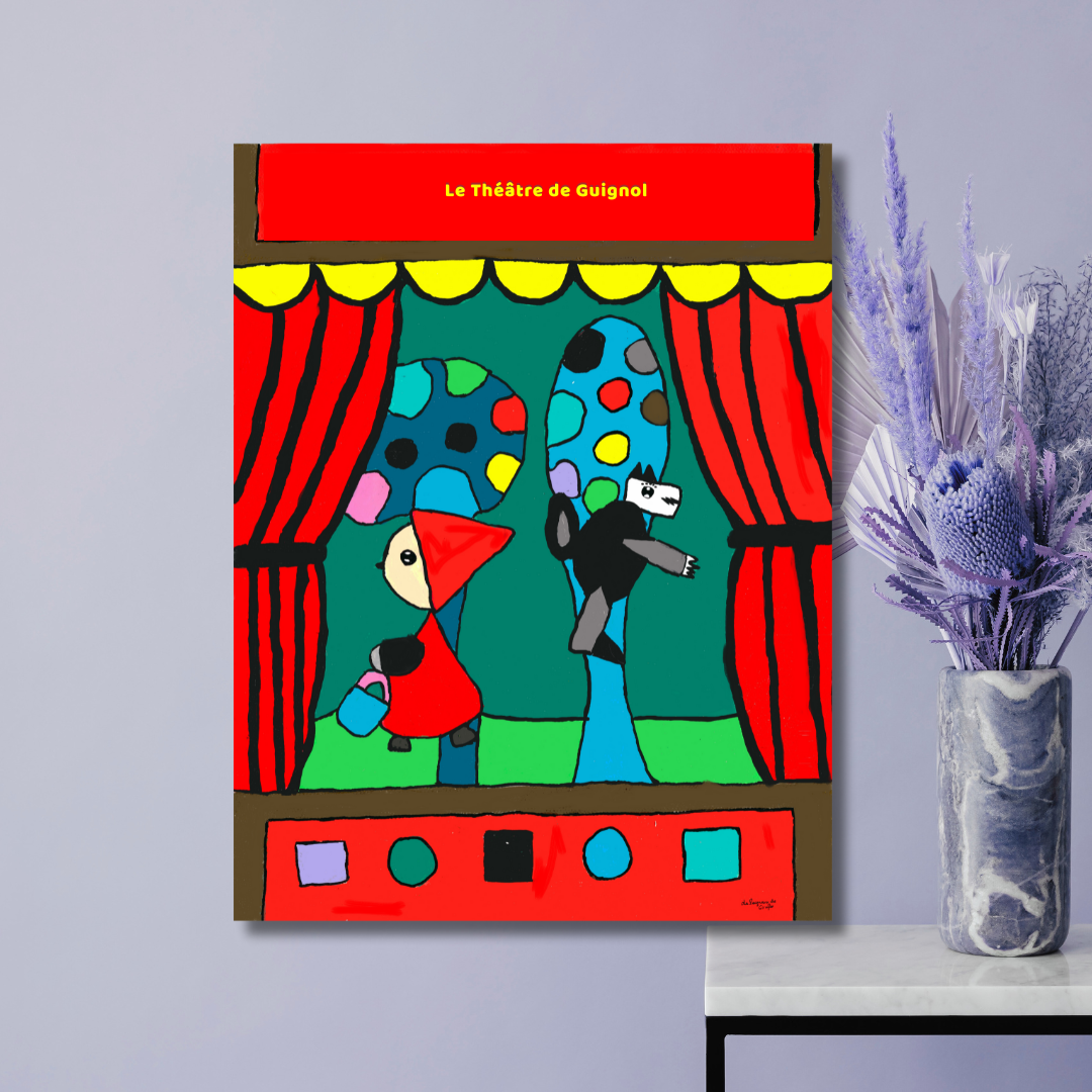 Tirage artistique Théâtre de Guignol format A4