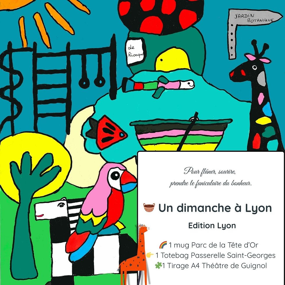 Pack "Un dimanche à Lyon" La Peigneuse de Girafes