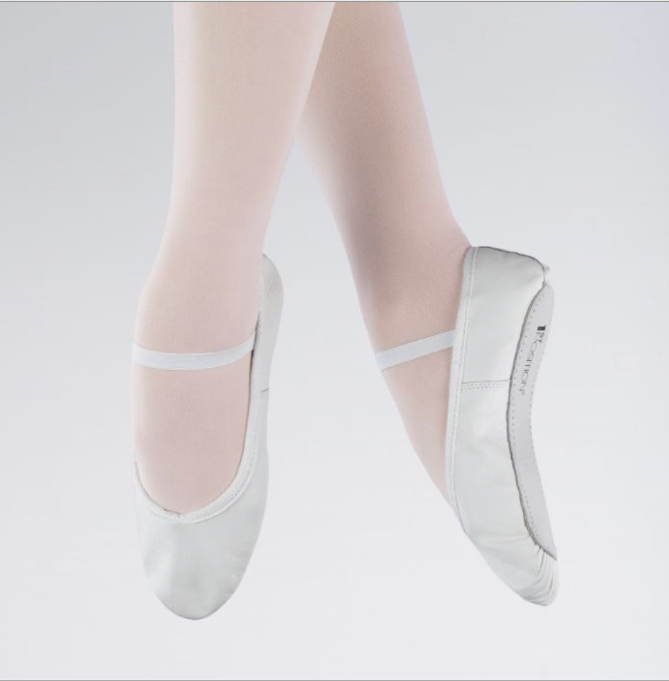 Thumbnail: 1st Position Leather Ballet Shoes