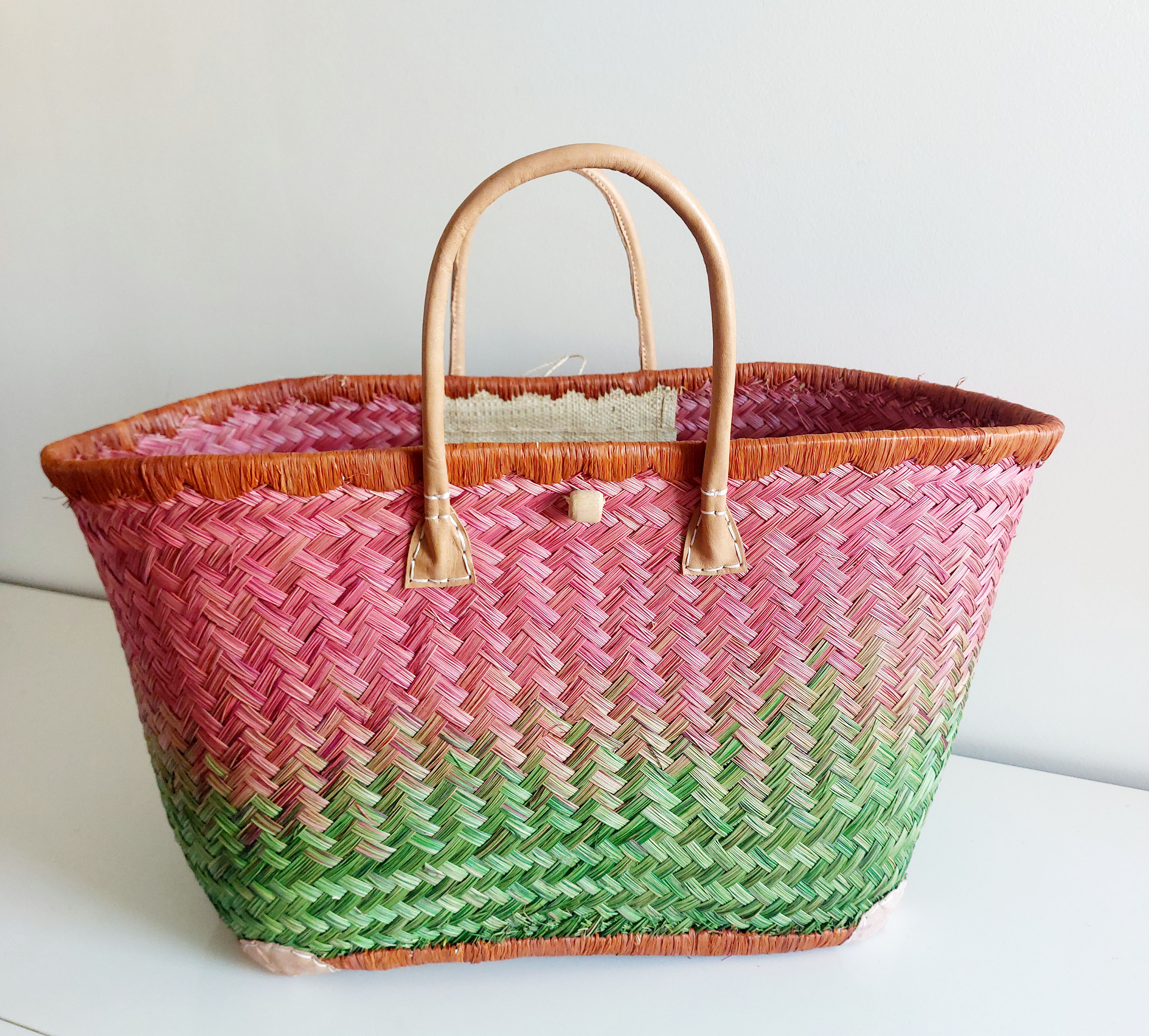 PANIER Aravola marron