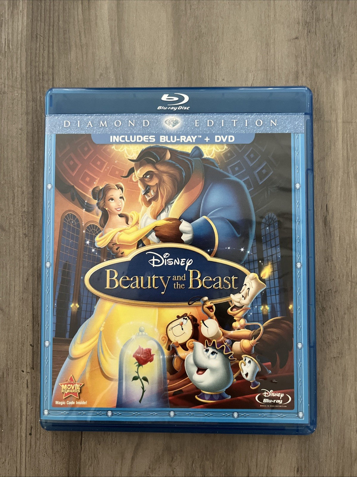 Beauty & the Beast (Blu-ray, 1991)