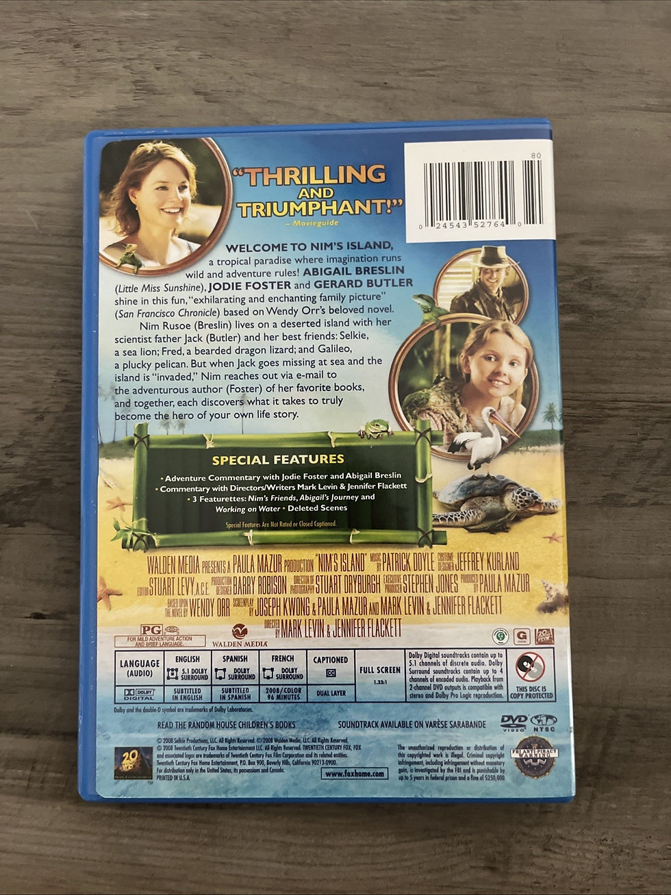 Thumbnail: Nim's Island (DVD, 2008)