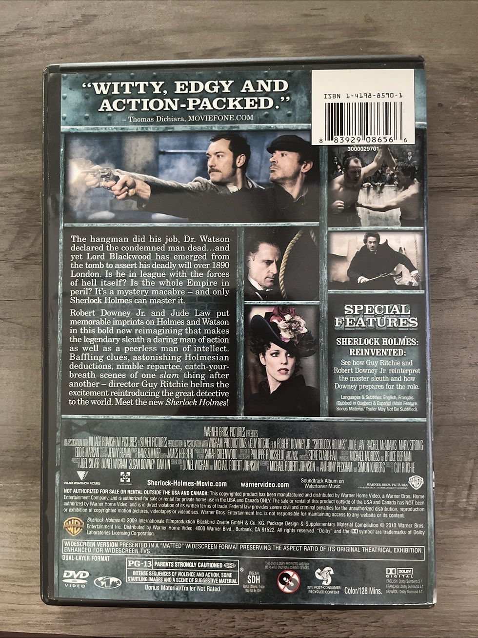 Thumbnail: Sherlock Holmes (DVD, 2009)