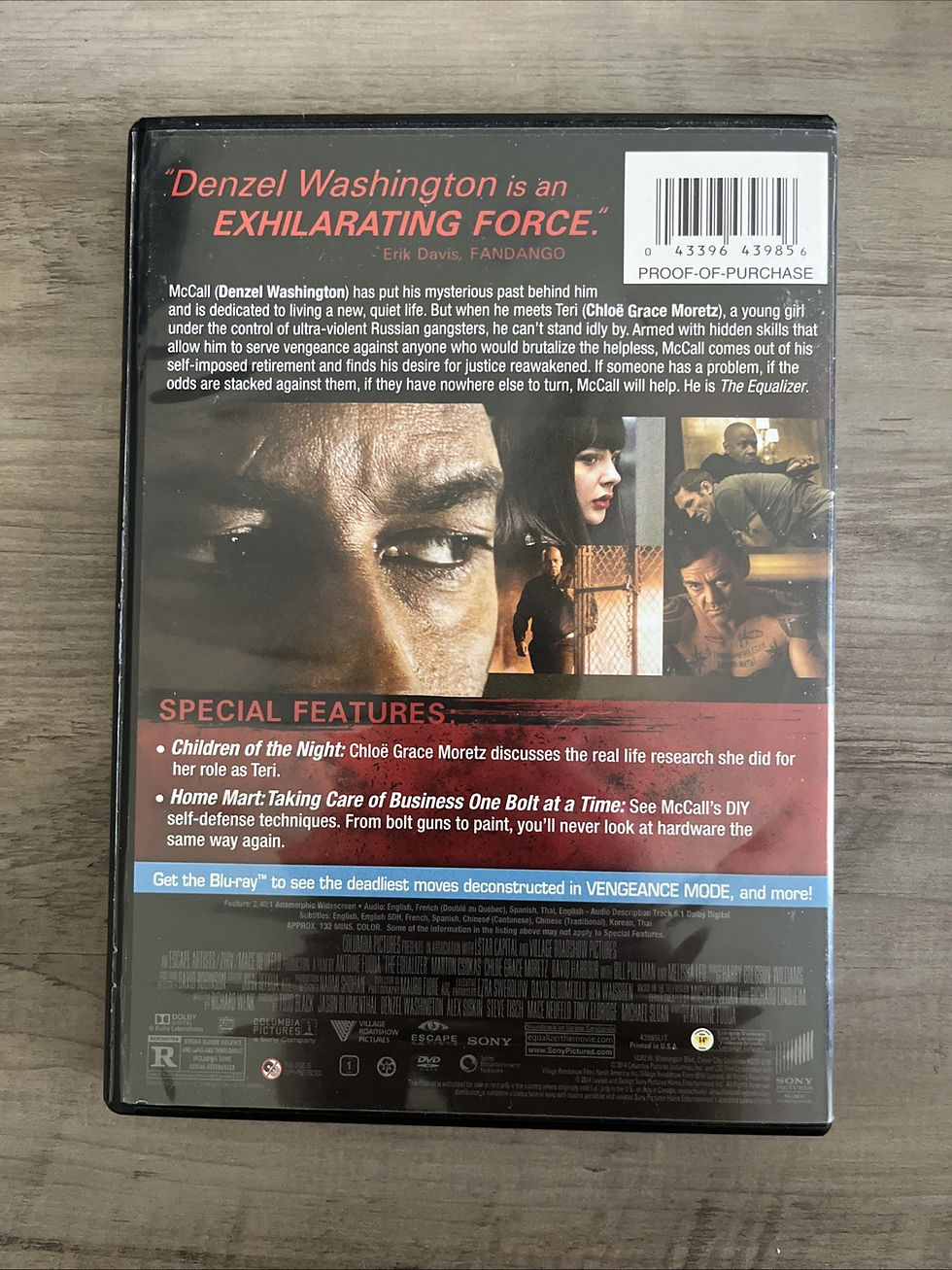 Thumbnail: The Equalizer (DVD, 2014)