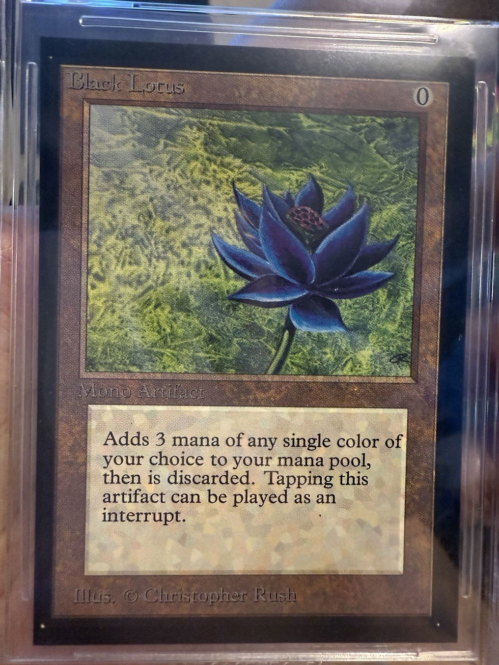 Thumbnail: Black Lotus (CE) Collector's Edition BGS Miss Cut -9.5 Surface