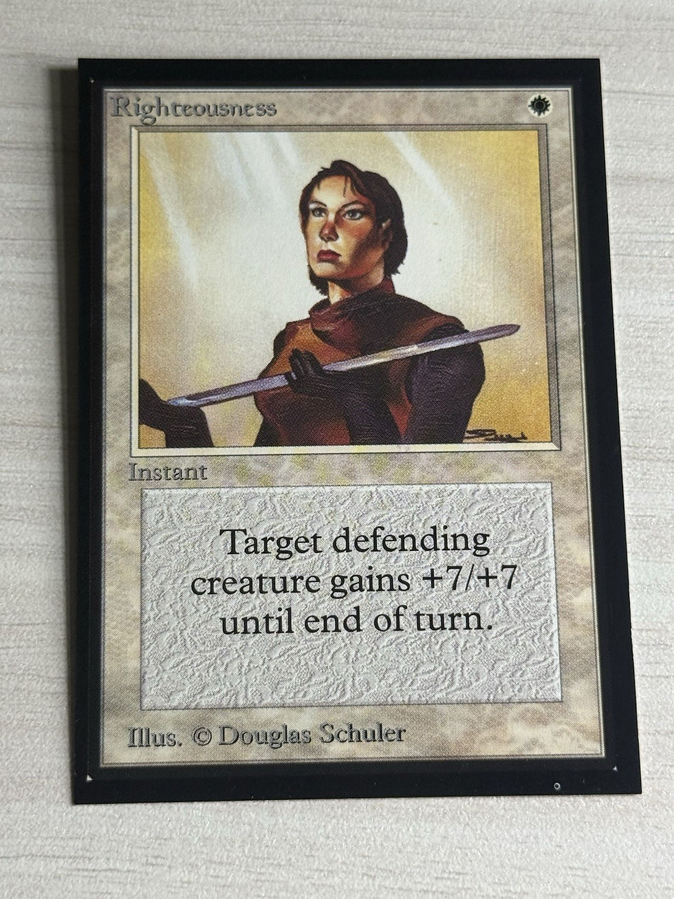 Thumbnail: MTG International Ed. Righteousness (R) NM