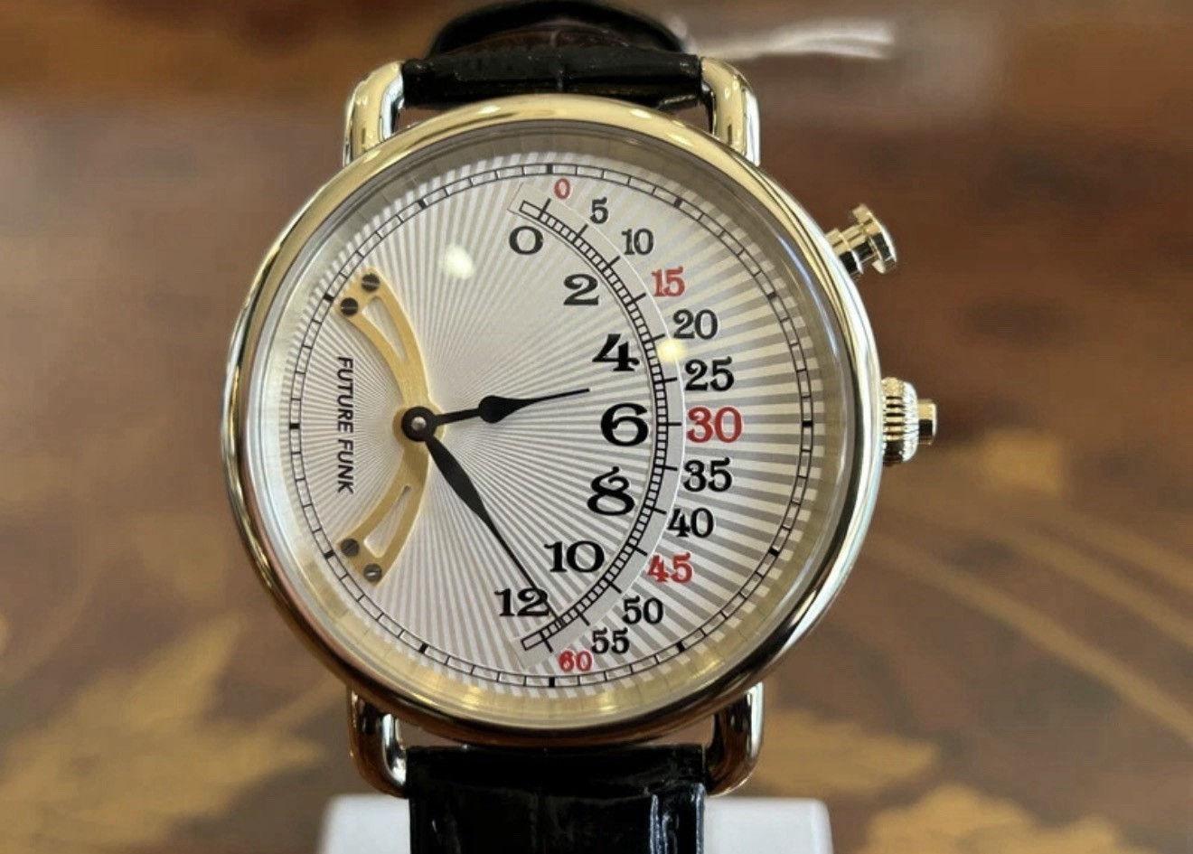 FUTURE FUNK Retrograde Wrist Watch KF301