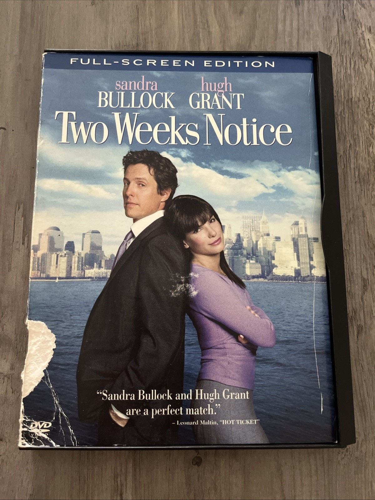 Two Weeks Notice (DVD, 2002)