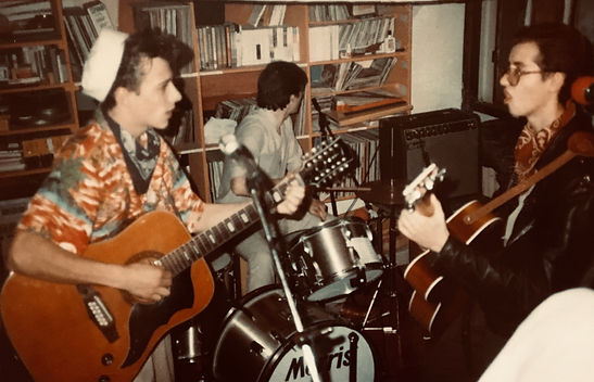 Benjamin Sportes, Jean Marc Poirier & Philippe Almosnino (les Wanderers - Paris 1982)