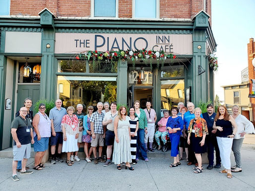 Volunteer appreciation night for local theatre group
