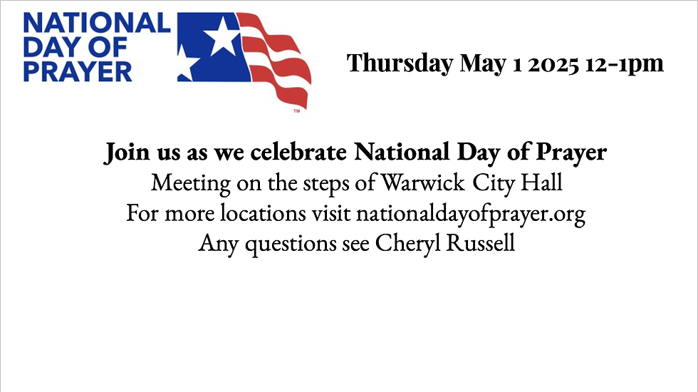 National Day of Prayer