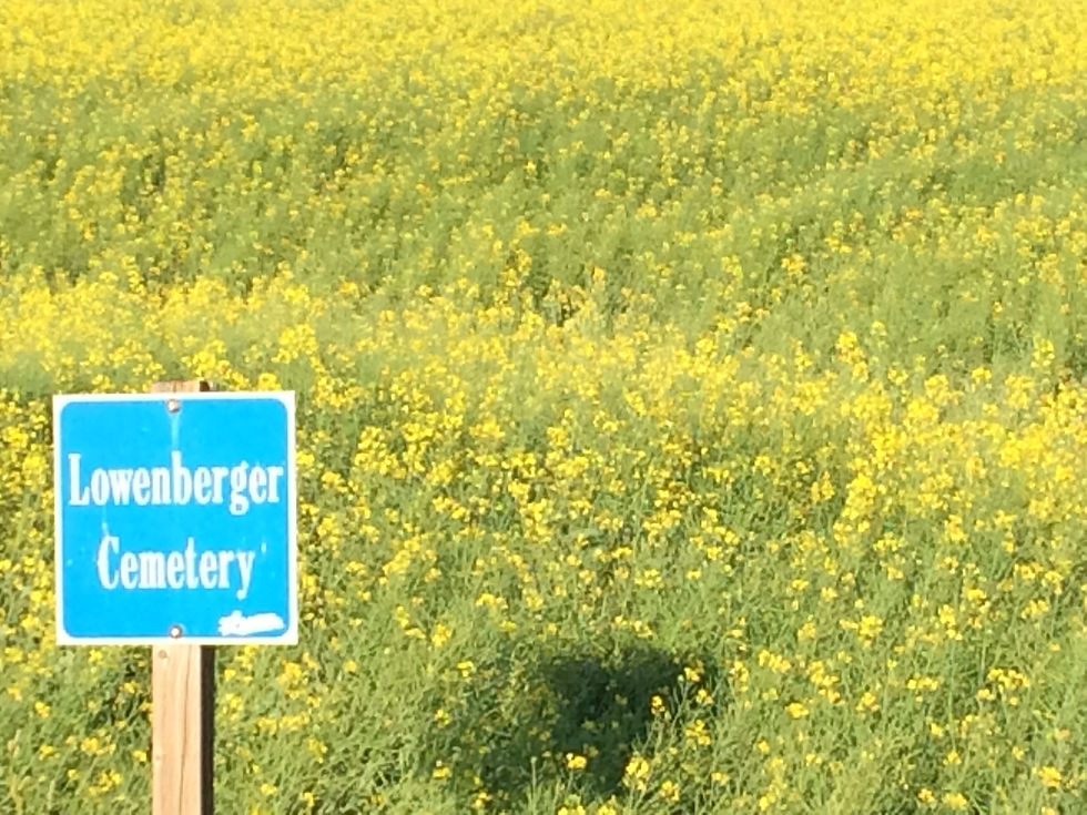 Cemetery Sign