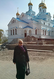 In Kremenets, outside monastery.jpg