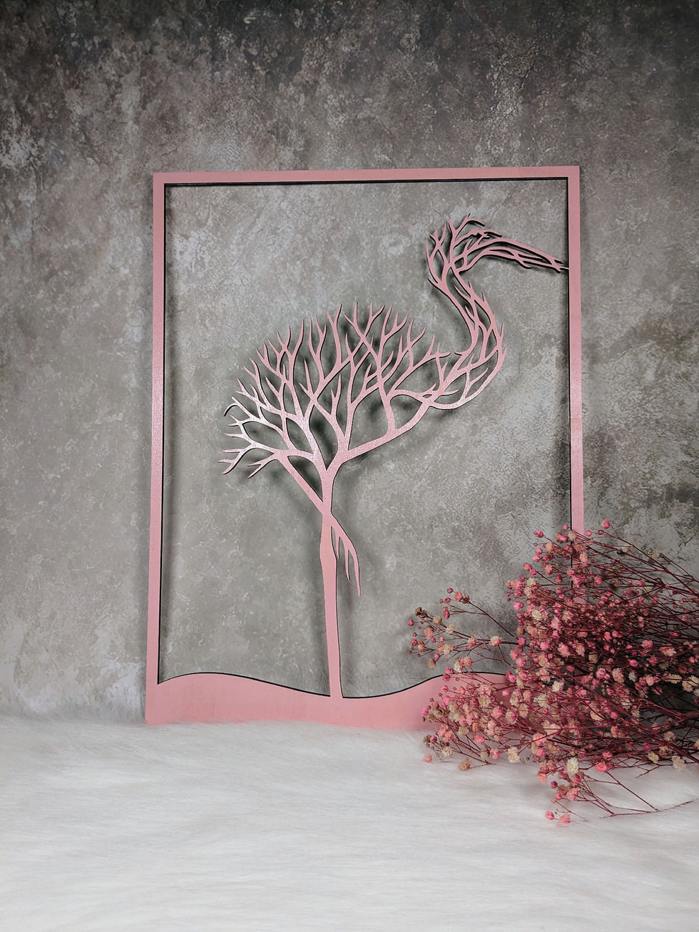 Wandbild "Flamingo"