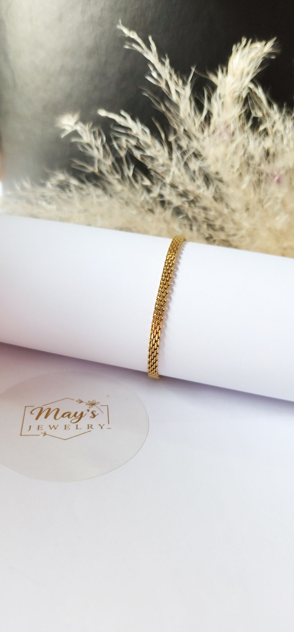 Bracelet Maille Plate