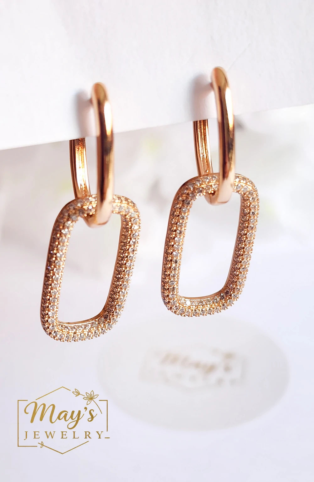 Boucles Jessica - Créoles 2-en-1