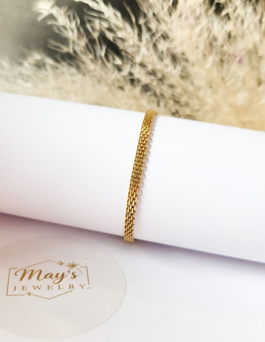 Miniature : Bracelet Maille Plate