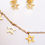 Miniature : ENSEMBLE COLLIER & BOUCLES ÉTOILE CÉLESTE