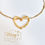Miniature : Ensemble Cœur - Collier et Gourmette