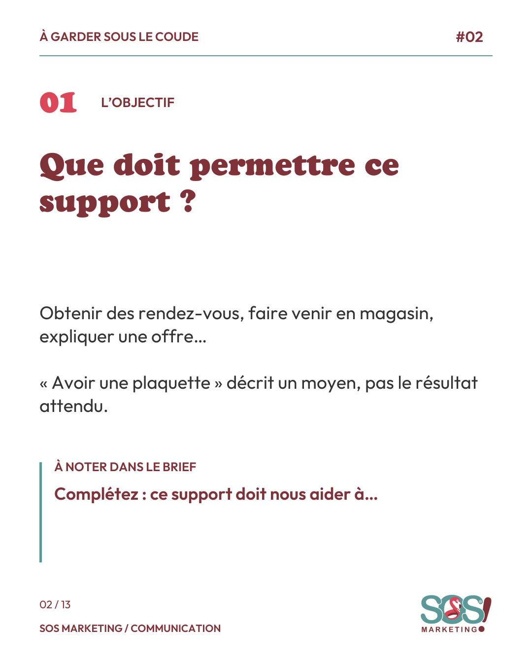 Carrousel : 10 questions avant de créer un support de communication, page 2 sur 13
