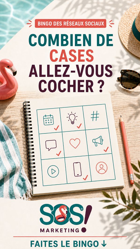 Bingo des réseaux sociaux : combien de phrases avez-vous déjà prononcées ? 🎯