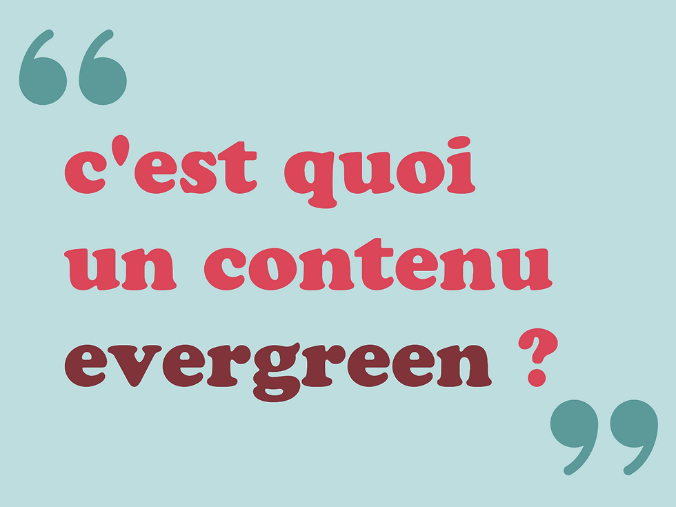 contenu evergreen