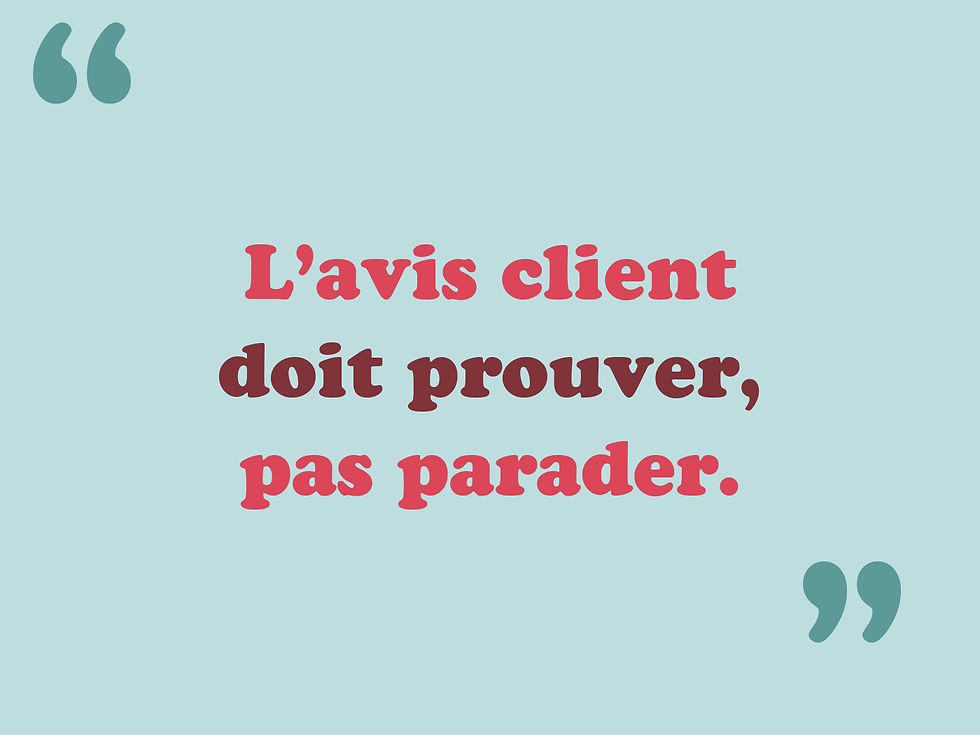 conseils pour capitaliser sur les avis clients