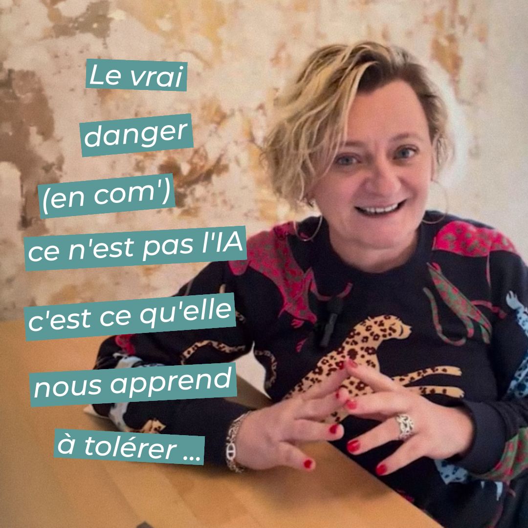 Le vrai danger avec l'IA, ce n'est pas qu'elle écrive à notre place. C'est qu'elle rende le médiocre ... accep