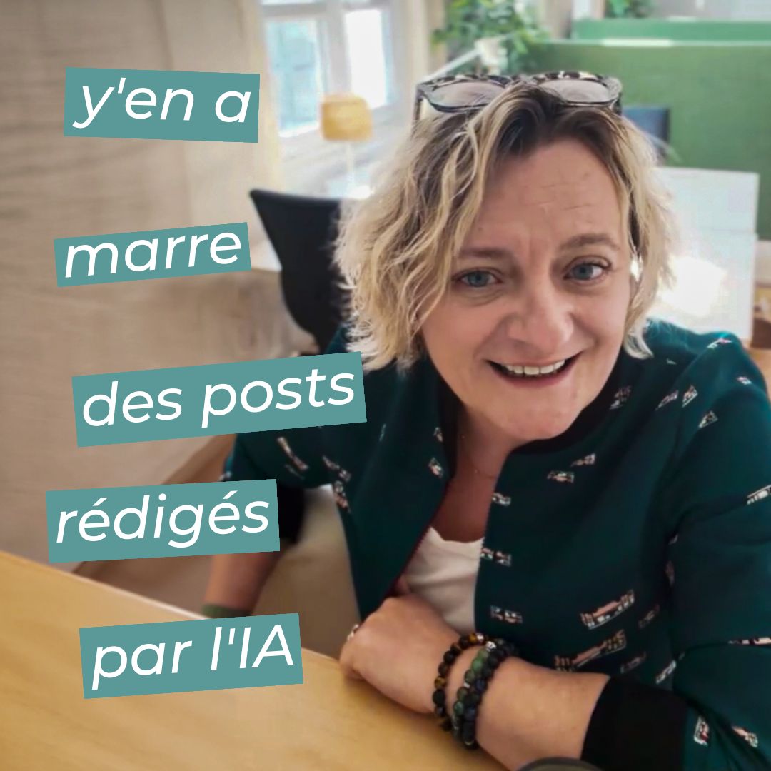 Y en a marre... des posts rédigés par l'IA.