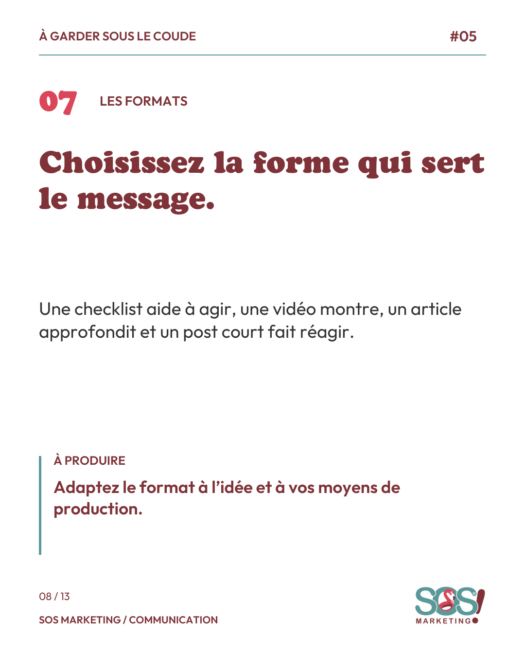 Carrousel : transformer son expertise en calendrier éditorial, page 8 sur 13
