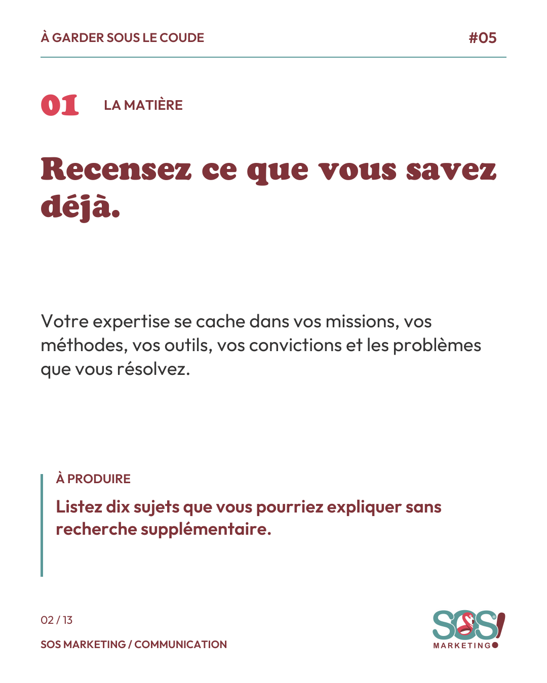 Carrousel : transformer son expertise en calendrier éditorial, page 2 sur 13