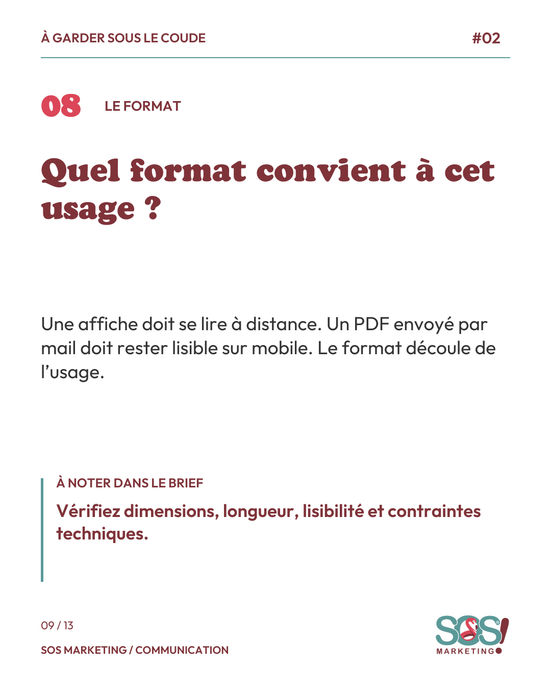 Carrousel : 10 questions avant de créer un support de communication, page 9 sur 13