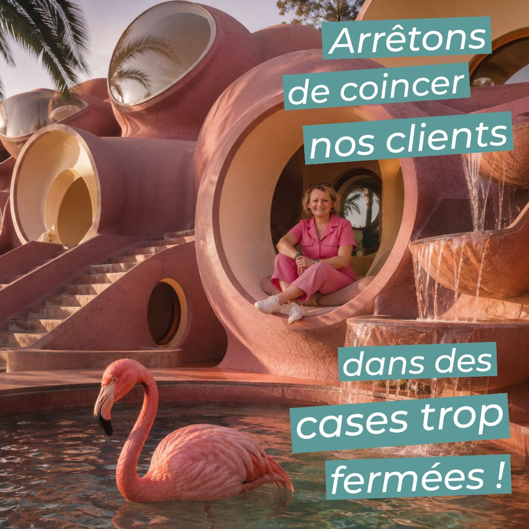 Quand j’ai fait mes études de communication à l’ISCOM, il y a foooort longtemps, ma super prof de stratégie, D